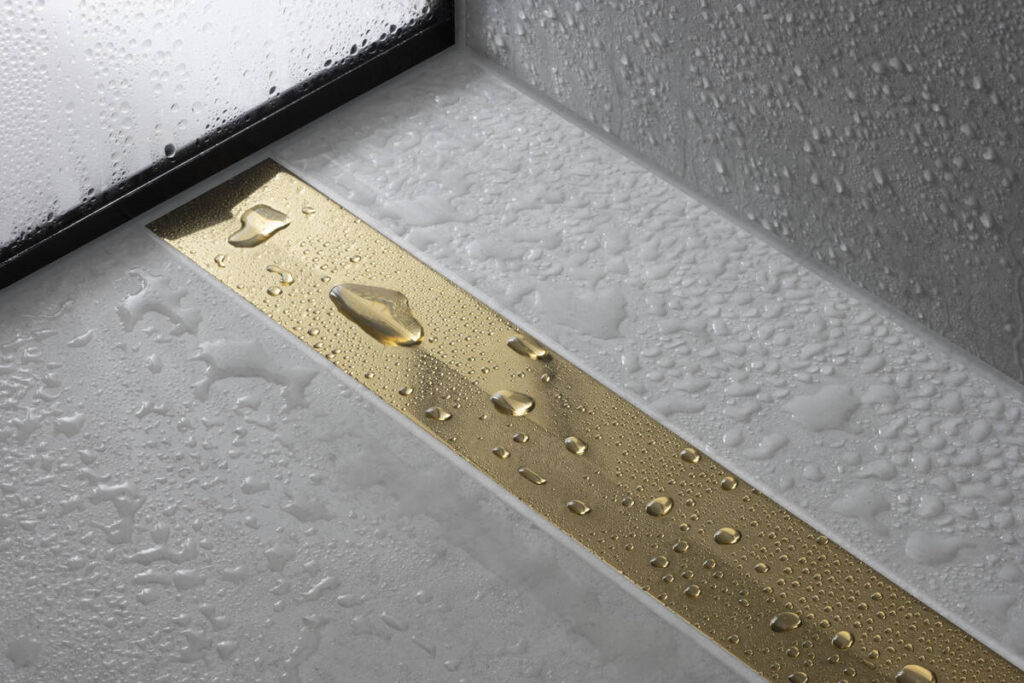 RainDrain : tout savoir sur la nouvelle solution de caniveau de douche  design de hansgrohe - VIPros Mag