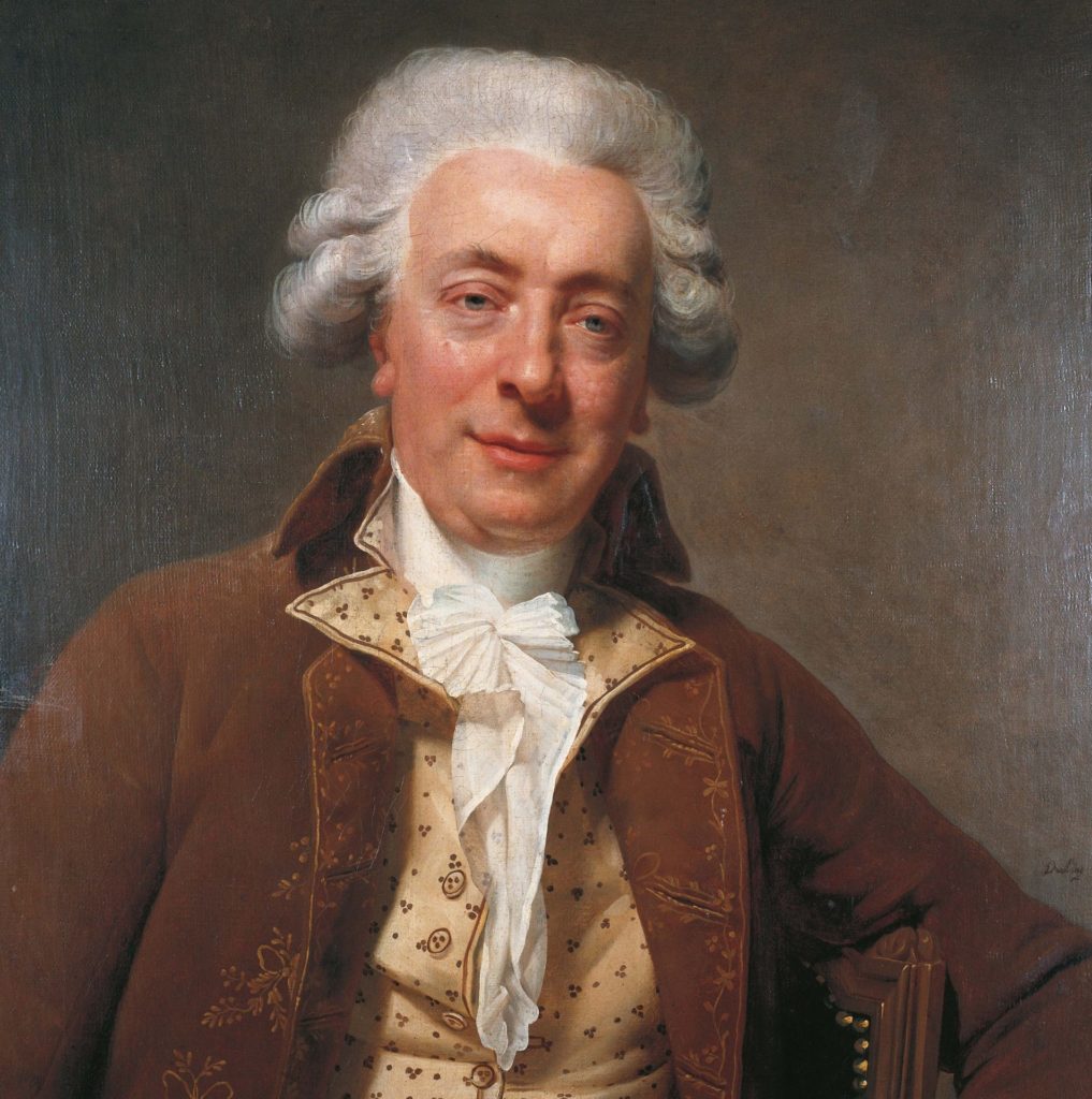 Portrait de Claude Nicolas Ledoux, l'architecte qui a pensé la Saline Royale d'Arc-et-Senans