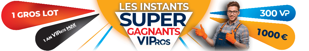 Lots des Instants Super Gagnants 2024 sur VIPros.fr