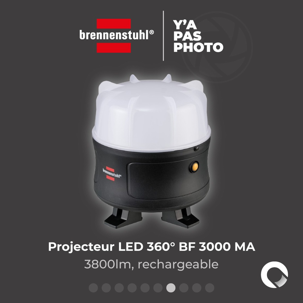 Brennenstuhl y'a pas photo : projecteur 360