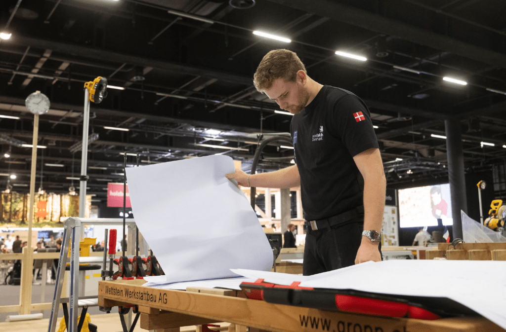 Jeune compétiteur aux WorldSkills