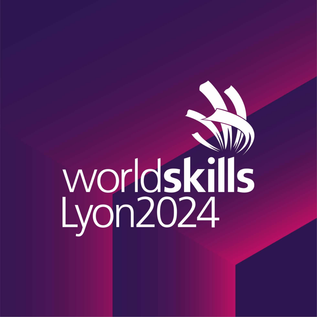 Logo des WorldSkills 2024 à Lyon